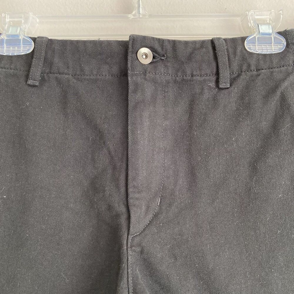 Uniqlo Womens Shorts 29 Waist Black Jean Denim High Waist Boyfriend Classic - Picture 3 of 10